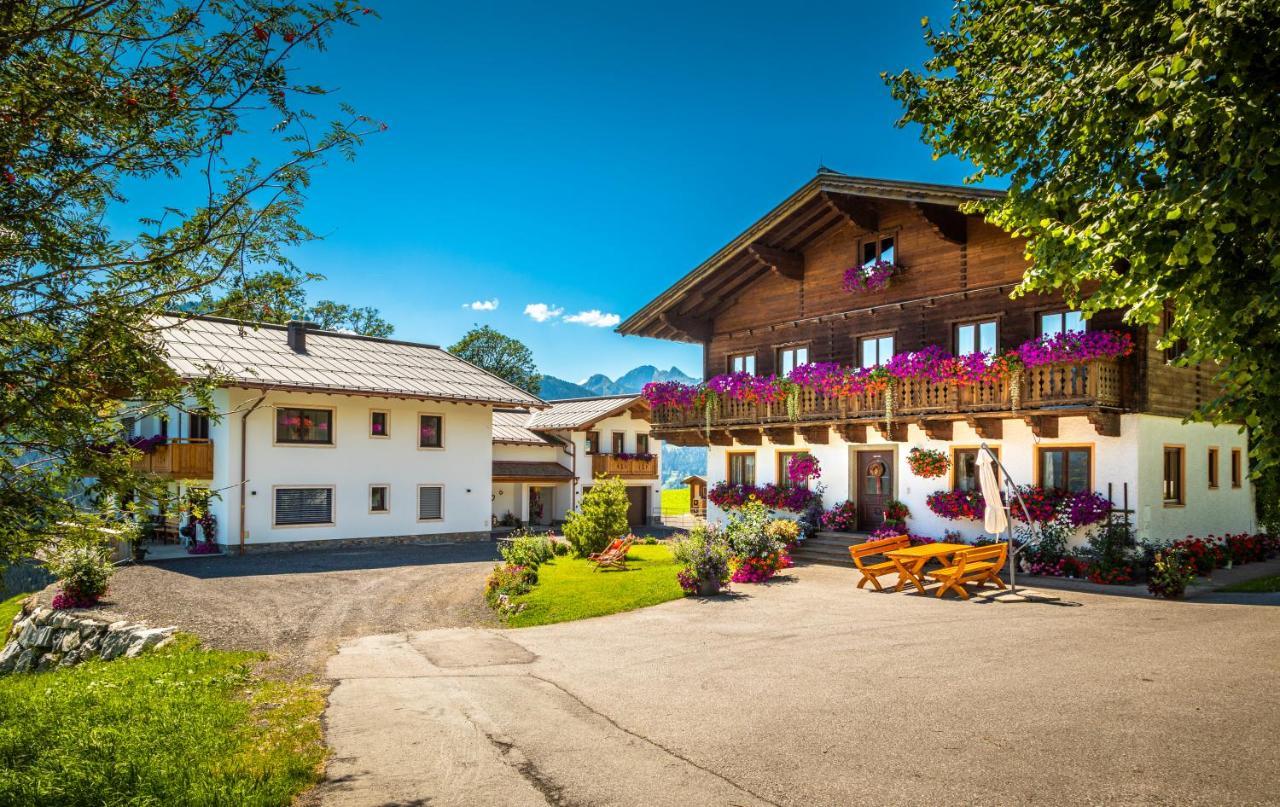 Lindbichlhof Urlaub Am Bio Bauernhof Apartment Sankt Johann im Pongau Exterior photo